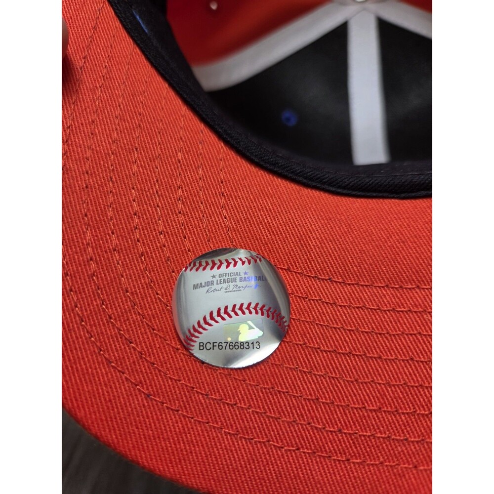 NEW Nike New York Mets Classic99 Dri-FIT Adjustable Hat Blue Orange MLB Cap - Picture 6 of 8